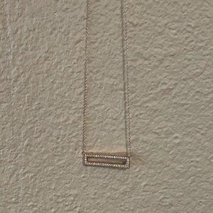 14K Rose Gold & Diamond Necklace